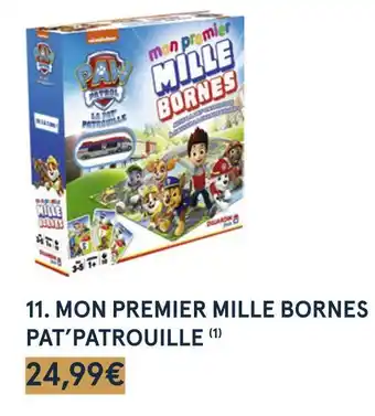 Monoprix Pat’patrouille mon premier mille bornes offre