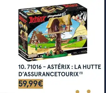 Monoprix Playmobil 71016 - astérix : la hutte d’assurancetourix offre