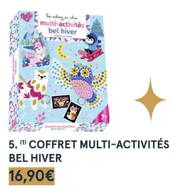 Deux coqs d’or coffret multi-activités bel hiver