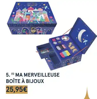 Monoprix Ma merveilleuse boîte à bijoux offre