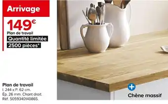 Castorama Plan de travail offre