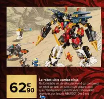 Le robot ultra combo ninja