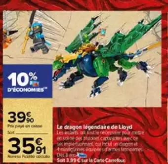 Le dragon légendaire de lloyd