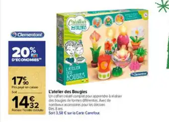 L'atelier des bougies clementoni