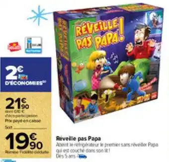 Réveille pas papa goliath