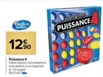 Carrefour Market Puissance 4 hasbro gaming offre