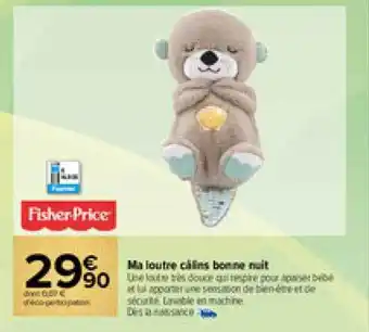 Carrefour Market Ma loutre câlins bonne nuit offre