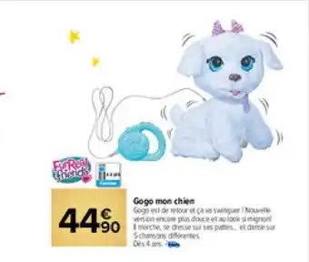 Carrefour Market Gogo mon chien funreal friends offre