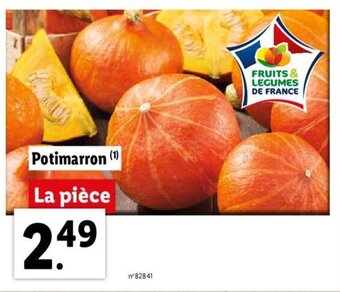 Lidl Potimarron offre