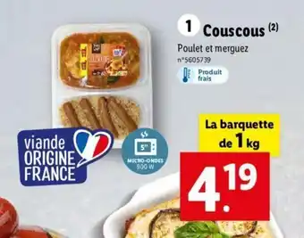 Lidl Couscous offre