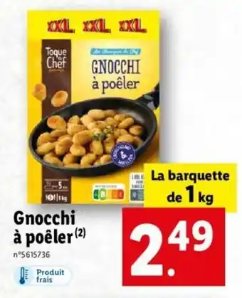 Lidl Gnocchi à poêler offre