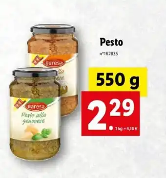 Lidl Pesto offre