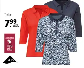 Lidl Polo offre
