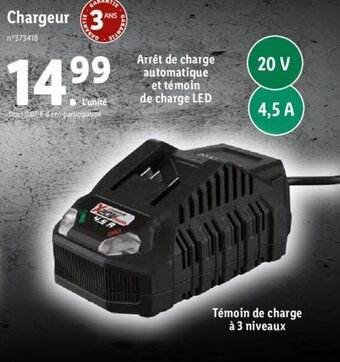 Lidl Chargeur offre