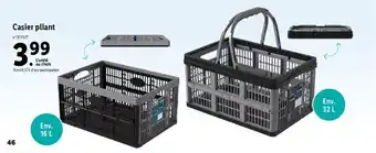 Lidl Casier pliant offre