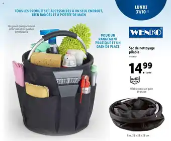 Lidl Sac de nettoyage pliable offre