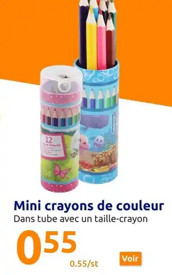 Action Mini Crayons de Couleur offre