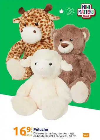 Action Peluche offre
