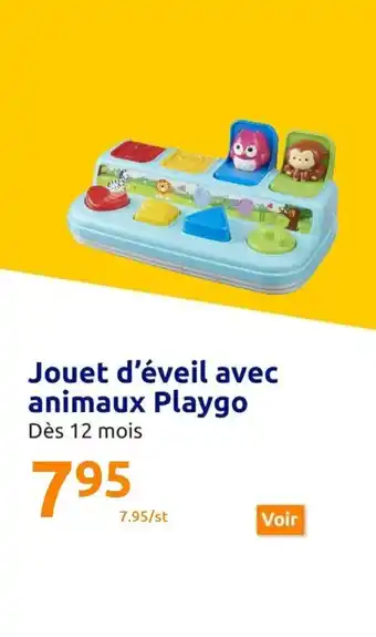 Action Jouet D'Éveil Avec Animaux Playgo offre