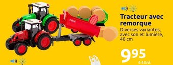Action Tracteur Avec Remorque offre