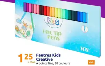 Action Feutres Kids Creative offre