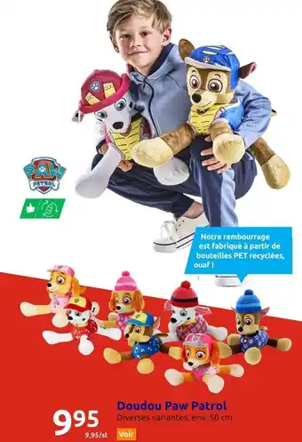 Action Doudou Paw Patrol offre