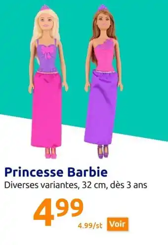 Action Princess Barbie offre