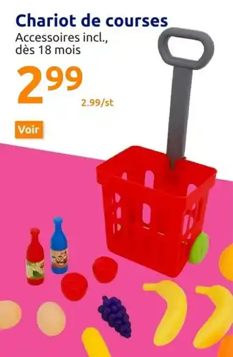 Action Chariot de Courses offre