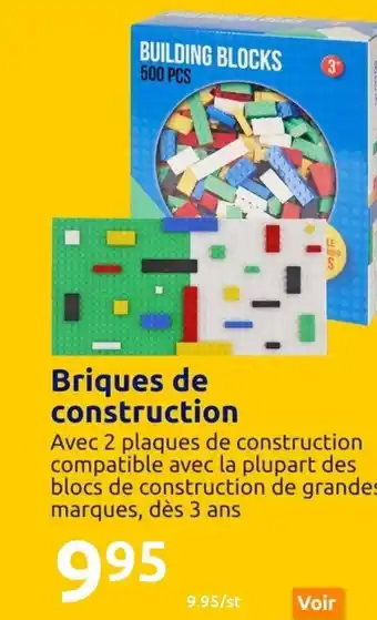 Action Briques de Construction offre