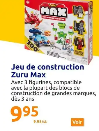 Action Jeu de Construction Zuru Max offre