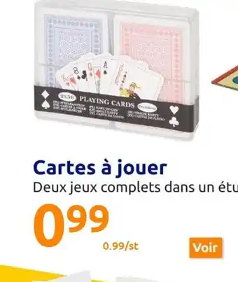 Action Cartes à Jouer offre