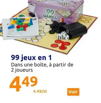 Action 99 Jeux en 1 offre