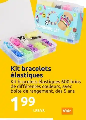 Action Kit Bracelets Élastiques offre