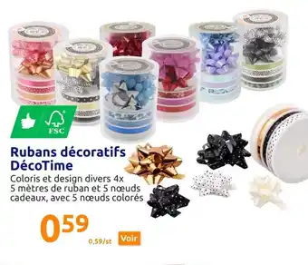 Rubans Décoratifs Déco Time