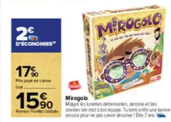 Carrefour Market Mirogolo goliath offre