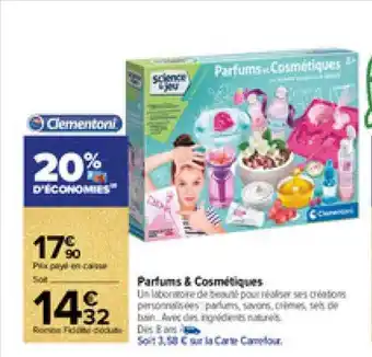 Carrefour Market Parfums & cosmétiques clementoni offre