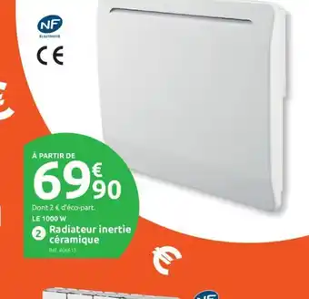 Mr Bricolage Radiateur Inertie Céramique offre