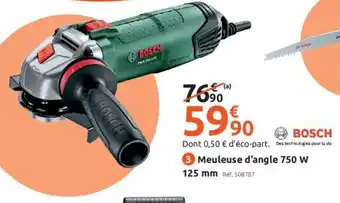 Mr Bricolage Meuleuse D'Angle 750W 125mm offre