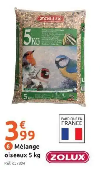 Mr Bricolage Mélange Oiseaux 5kg offre