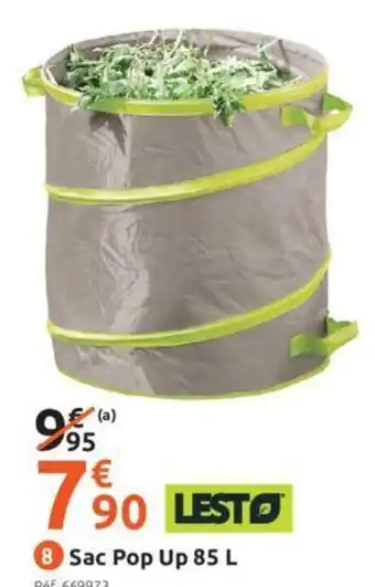 Mr Bricolage Sac Pop Up 85L offre