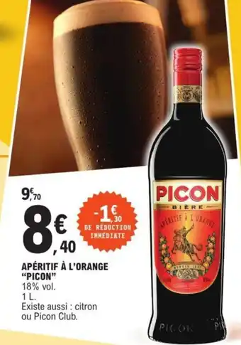 E.Leclerc Apéritif à L'Orange "Picon" offre