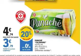 E.Leclerc Panache Falsbourg offre