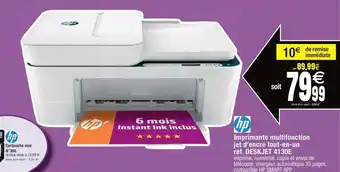Cora x Carrefour Imprimante Multifonction Jet d'Encre Tout-En-Un offre