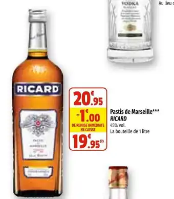 Pastis de Marseille Ricard