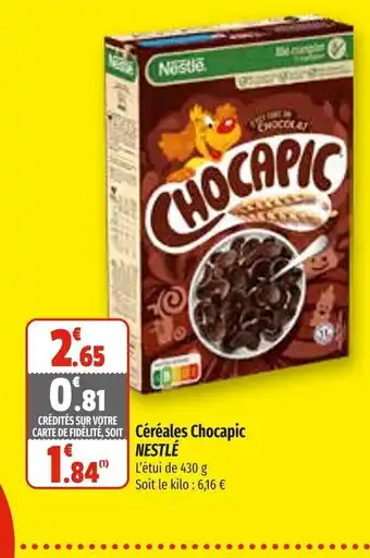Coccimarket Céréales Chocapic Nestlé offre