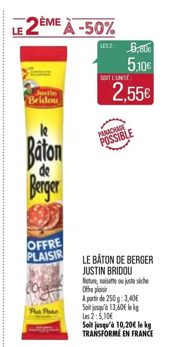 Le BĂąton de Berger Justin Bridou