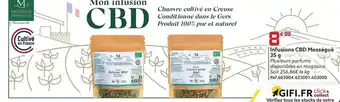 Gifi Infusions cbd mességué 35 g offre