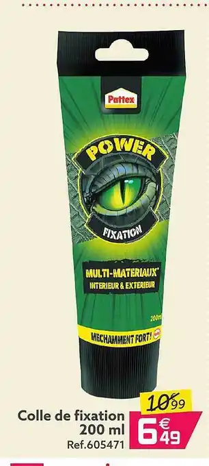 Colle de fixation 200ml pattex
