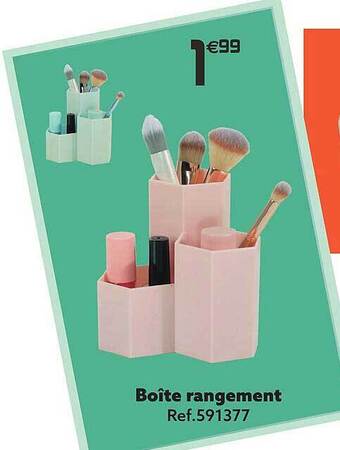 Gifi Boîte rangement offre