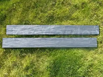 Bordure ardoise 50 cm - pack de 12 pièces